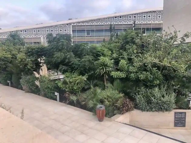 Green roof and hanging gardens in Rabat designed by a landscape architect